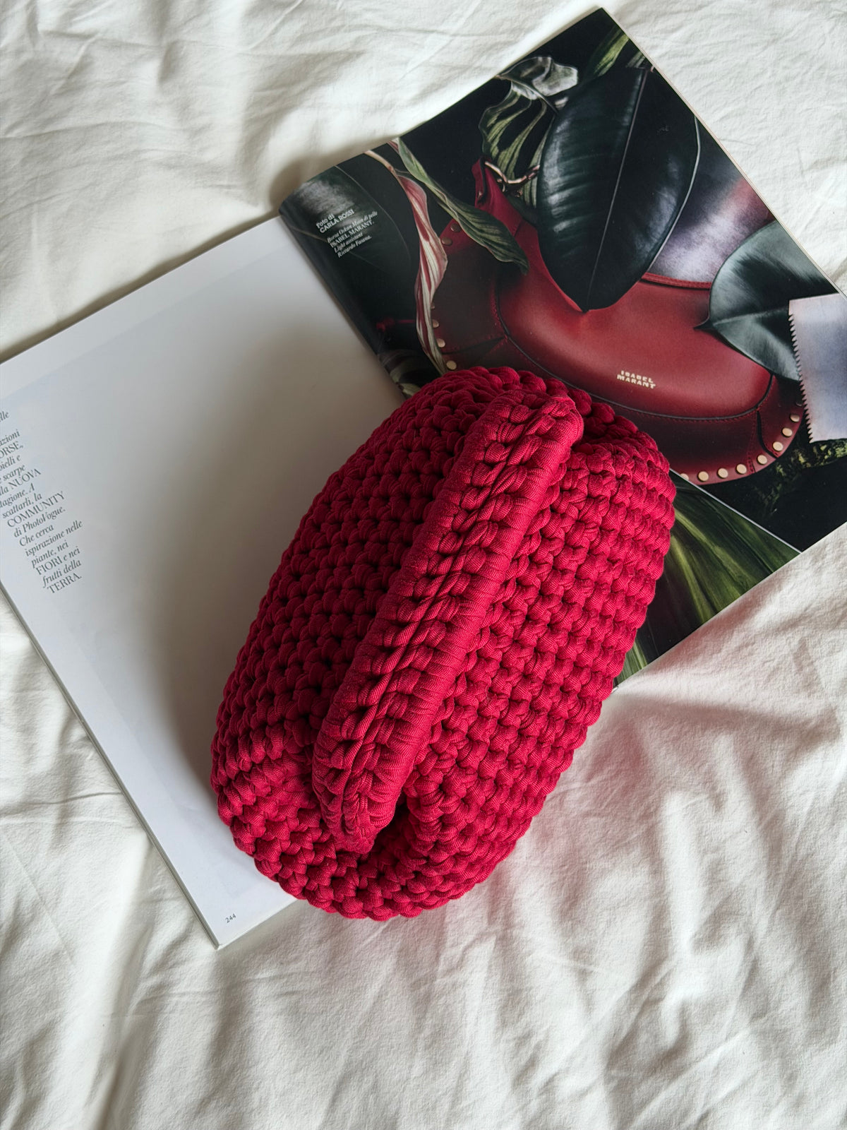 CLOUD bag standard// vinaccia con manico