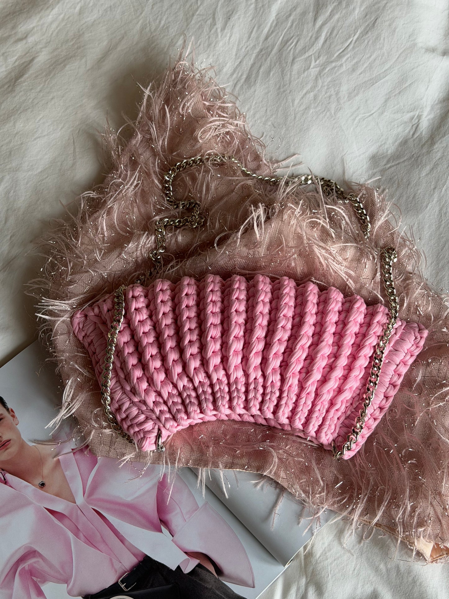 BONBON bag mini// rosa