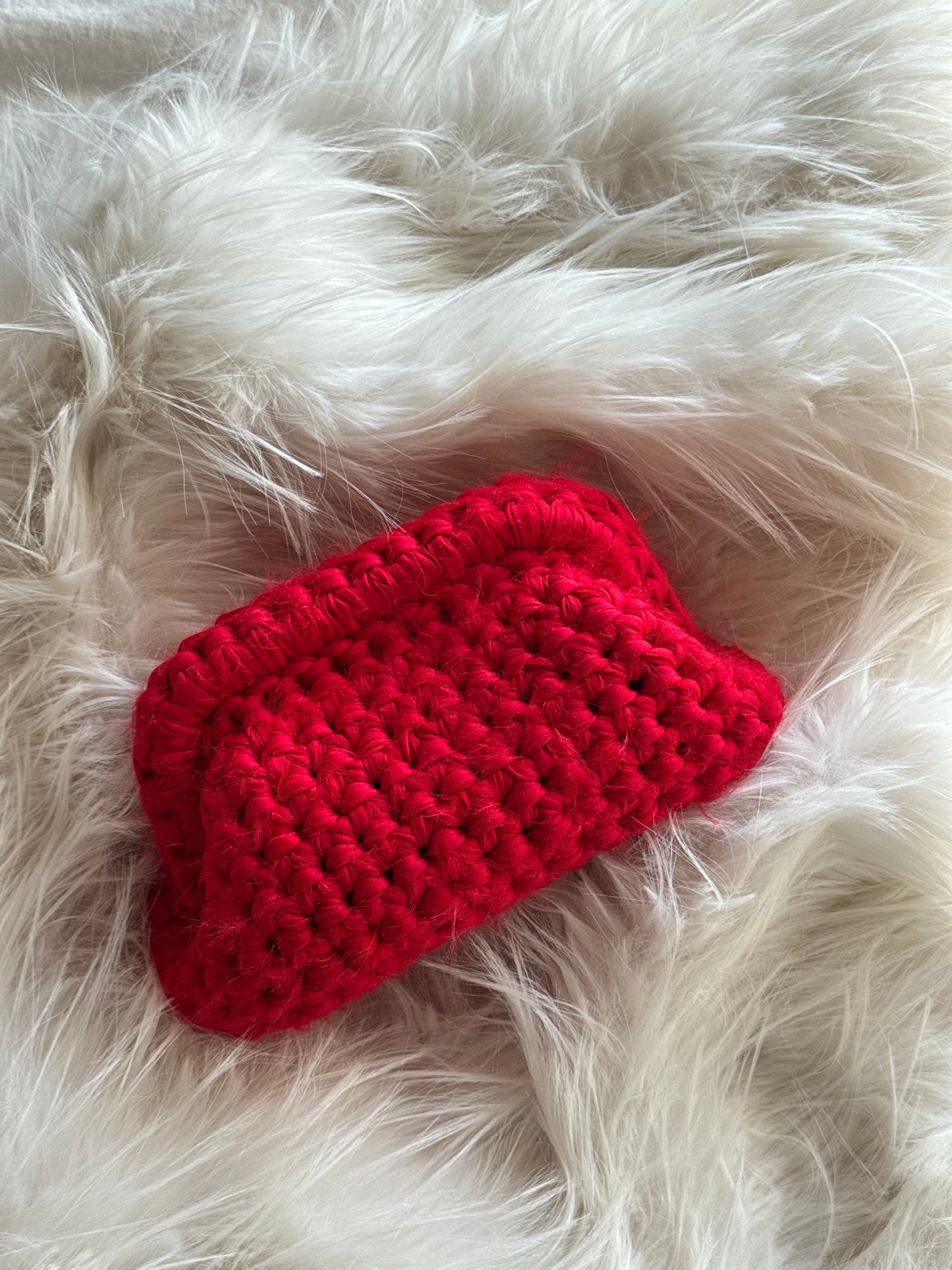 FLUFFY CLOUD bag standard// rossa