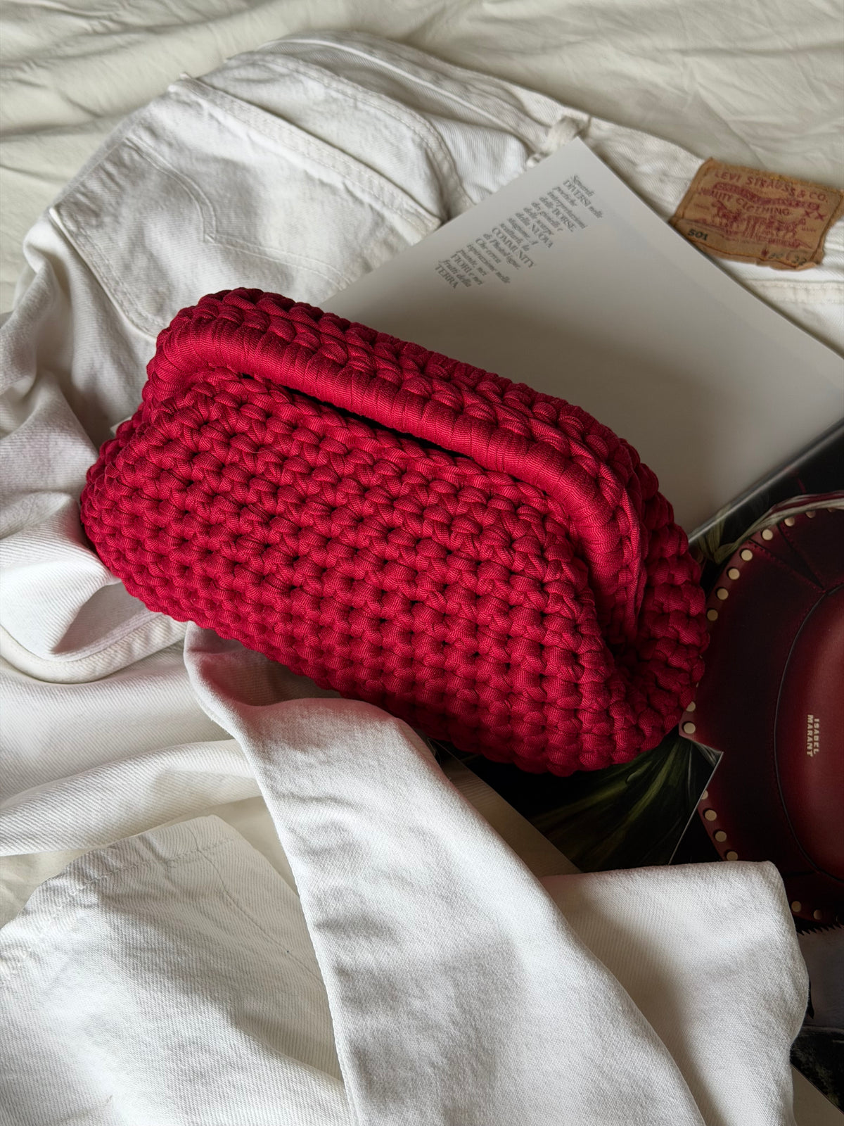 CLOUD bag standard// vinaccia con manico
