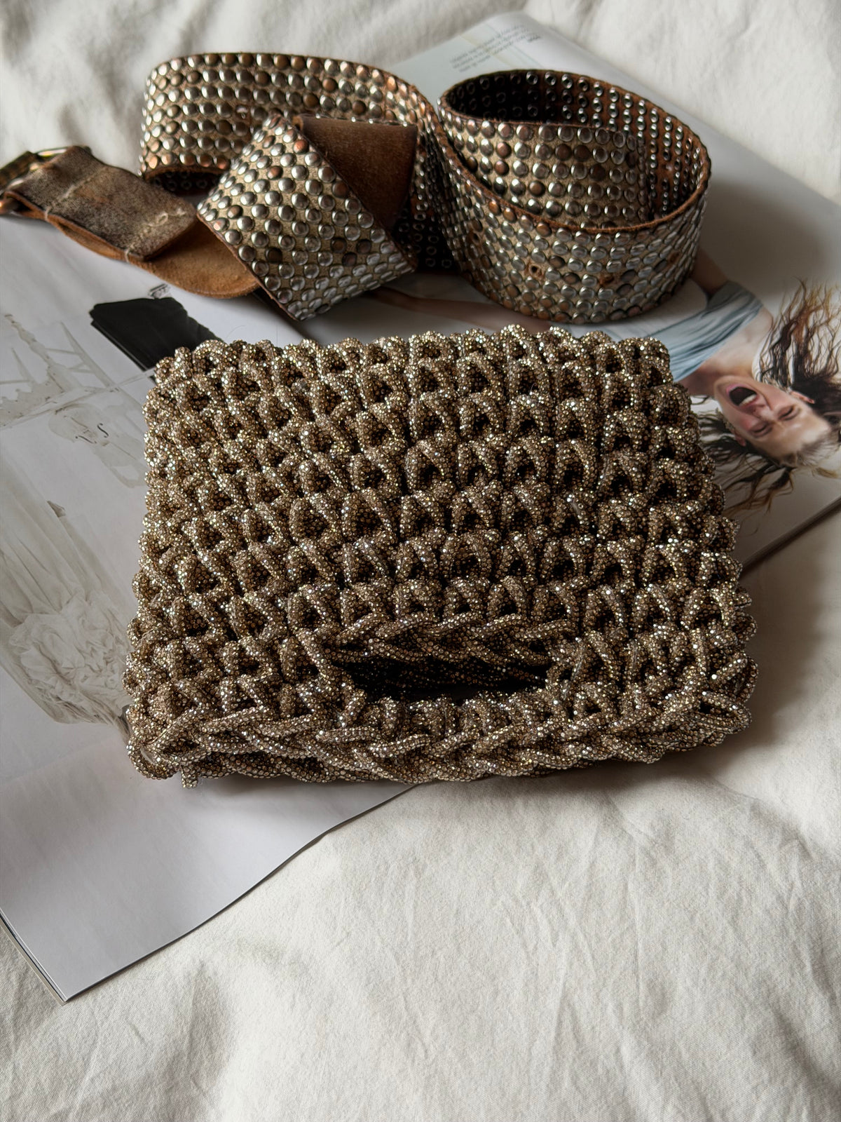 KRISTAL bag standard// sabbia