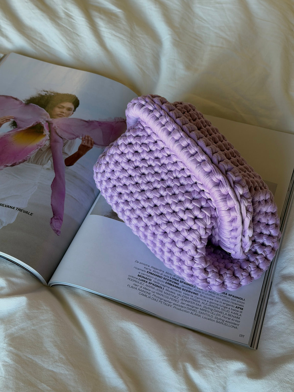 CLOUD bag standard// lilla