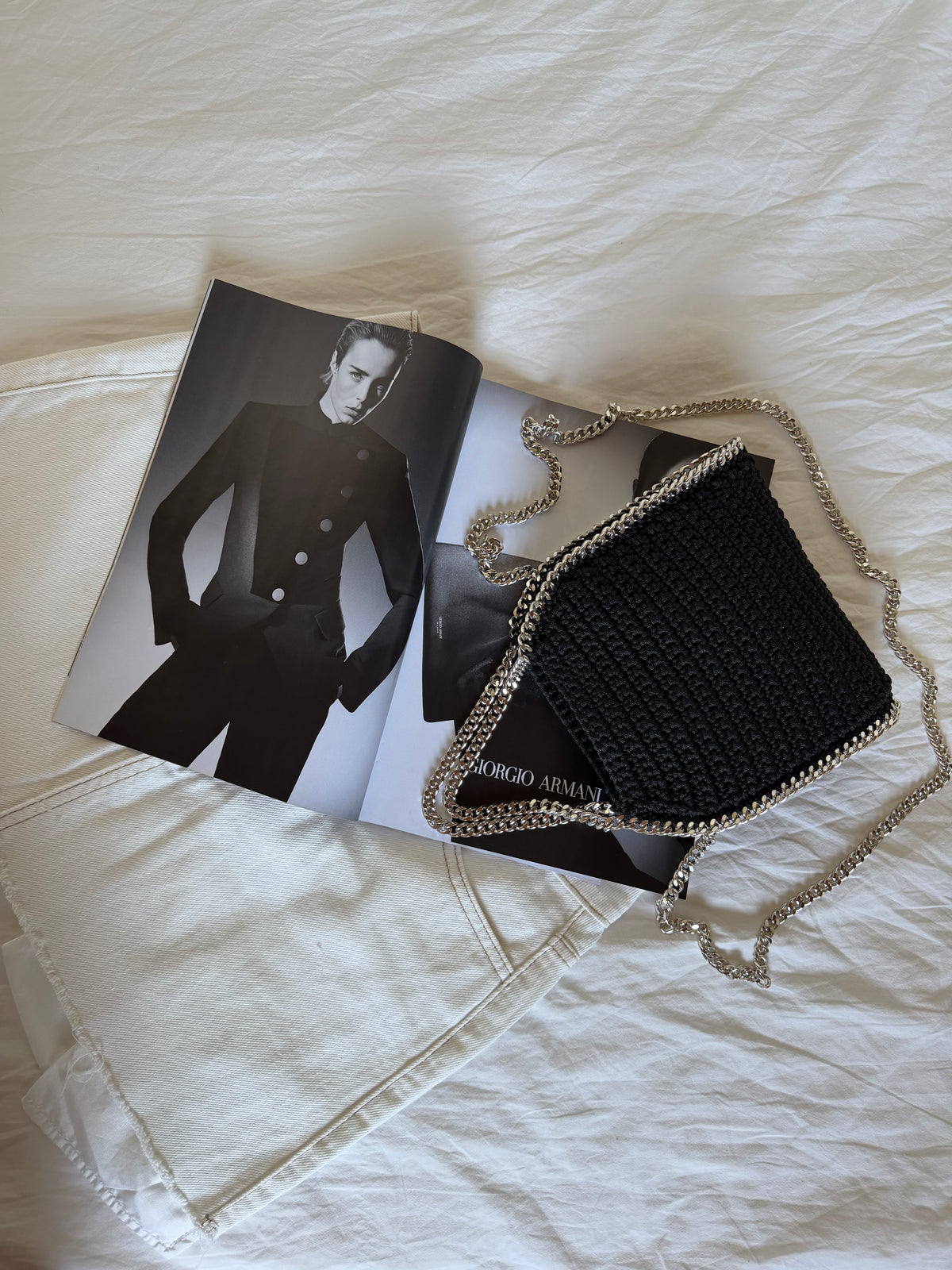 STAR bag mini// nera