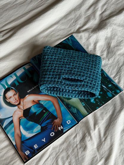 MINOU bag standard// acqua lurex