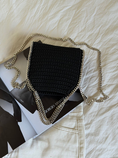 STAR bag mini// nera