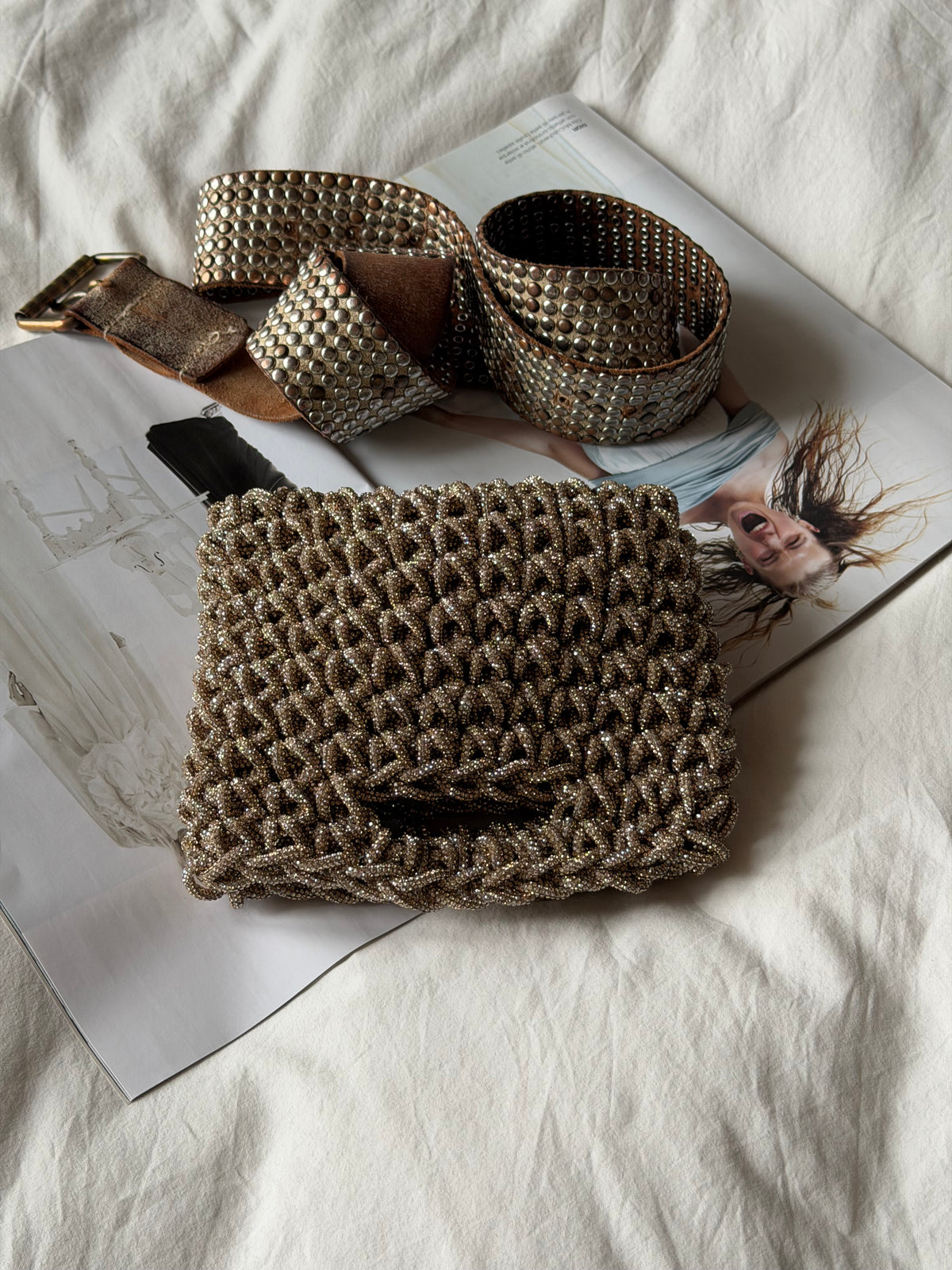 KRISTAL bag standard// sabbia