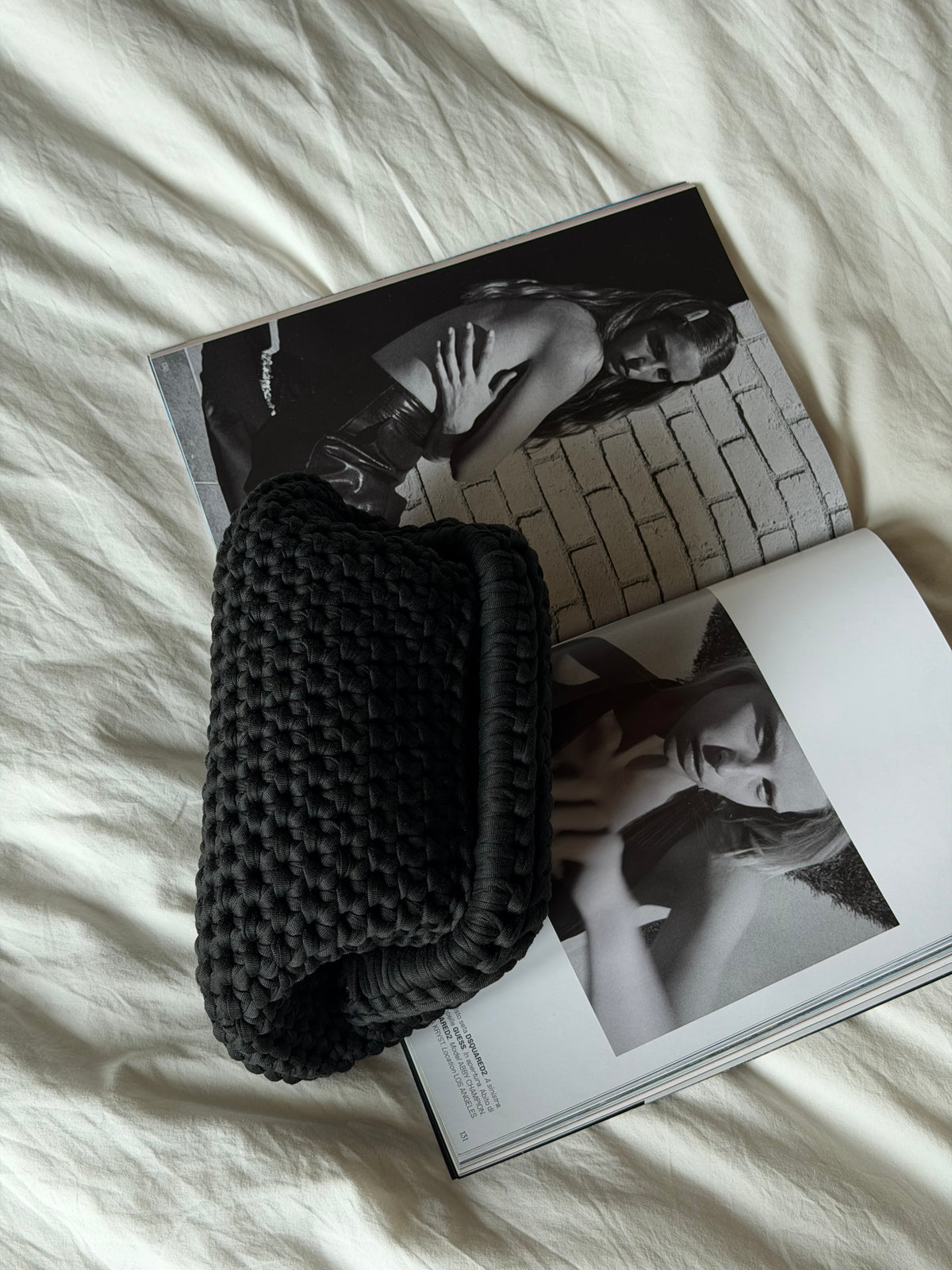 CLOUD bag standard// nera con manico