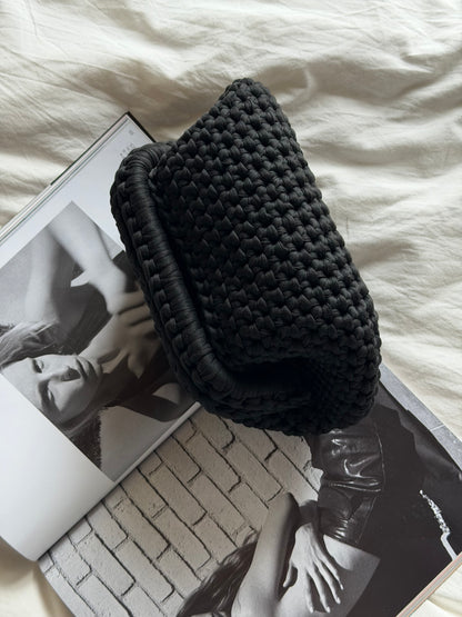 CLOUD bag standard// nera con manico