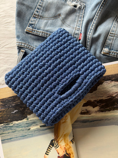 MINOU bag standard// cobalto lurex