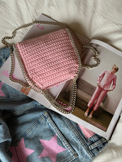 STAR bag mini// rosa