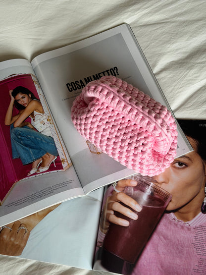 CLOUD bag mini// rosa caramella