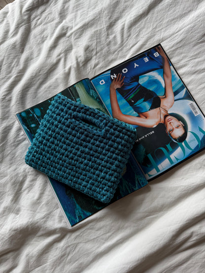 MINOU bag standard// acqua lurex