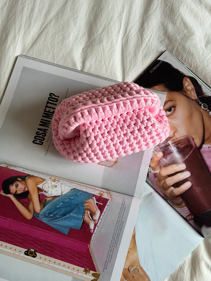 CLOUD bag mini// rosa caramella