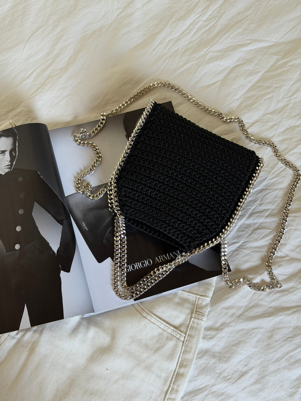 STAR bag mini// nera