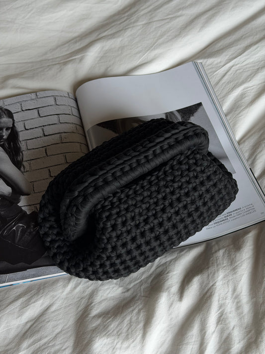 CLOUD bag standard// nera con manico