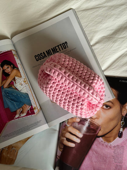 CLOUD bag mini// rosa caramella