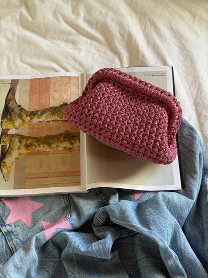 CLOUD bag standard// rosa lurex