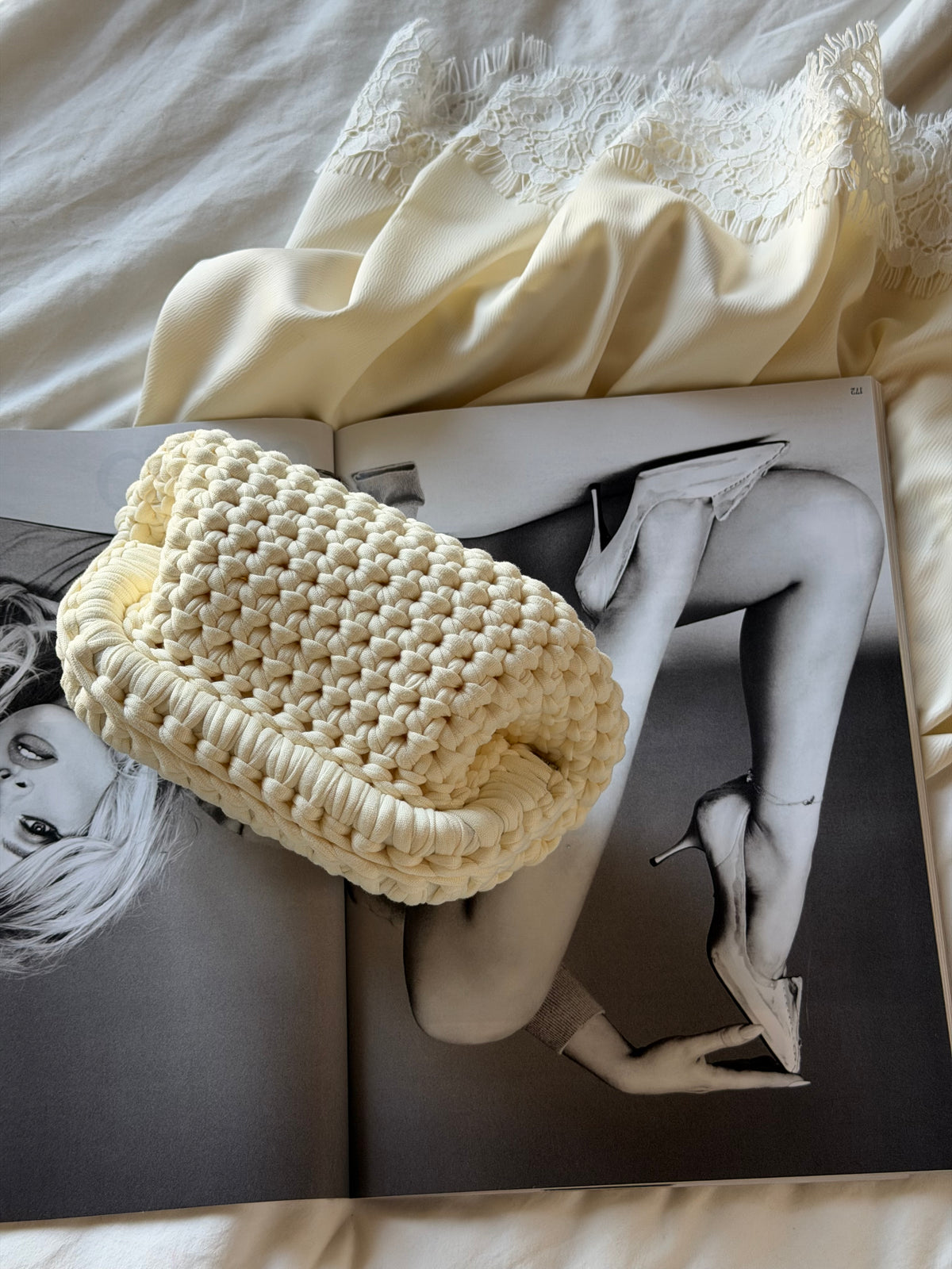 CLOUD bag mini// avorio