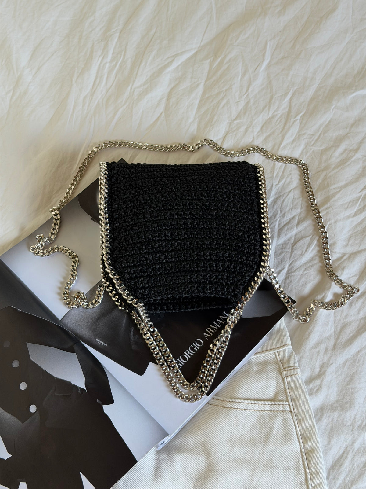 STAR bag mini// nera