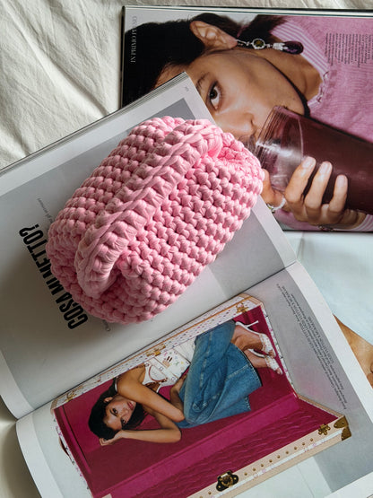 CLOUD bag mini// rosa caramella