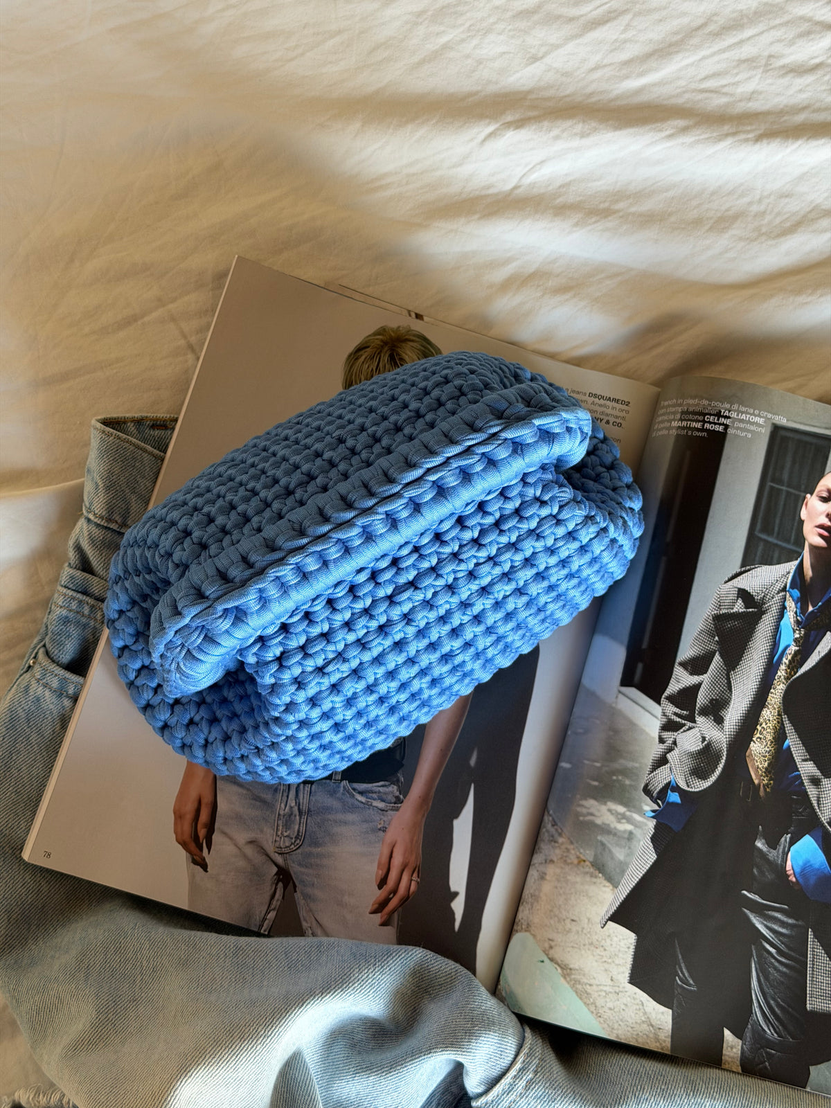 CLOUD bag standard// denim