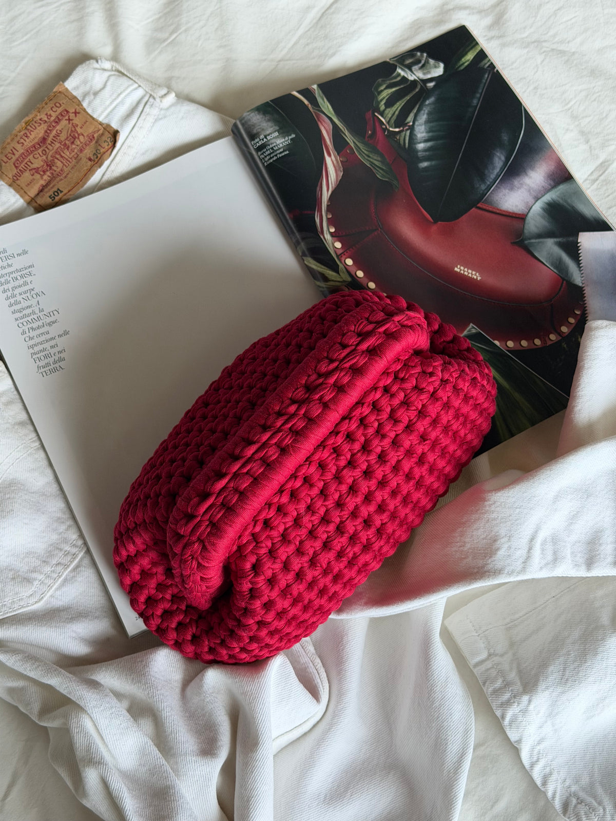 CLOUD bag standard// vinaccia con manico
