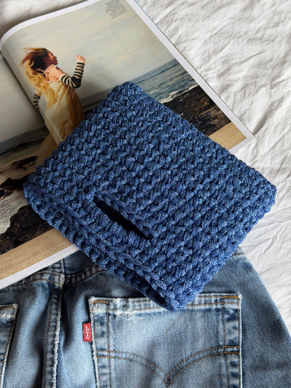 MINOU bag standard// cobalto lurex