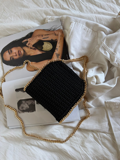 STAR bag mini// nera