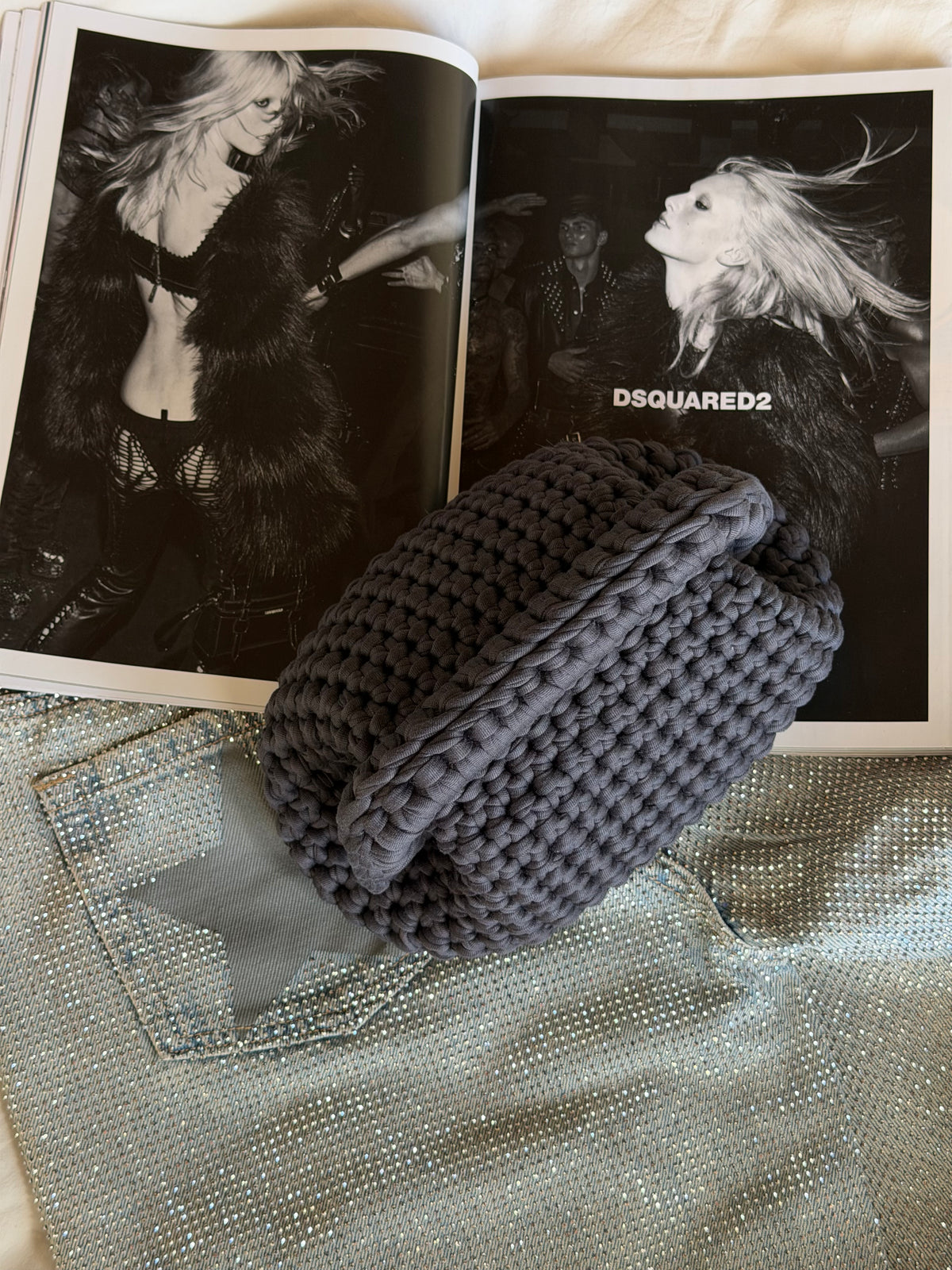 CLOUD bag standard// antracite con manico
