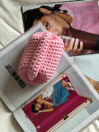 CLOUD bag mini// rosa caramella