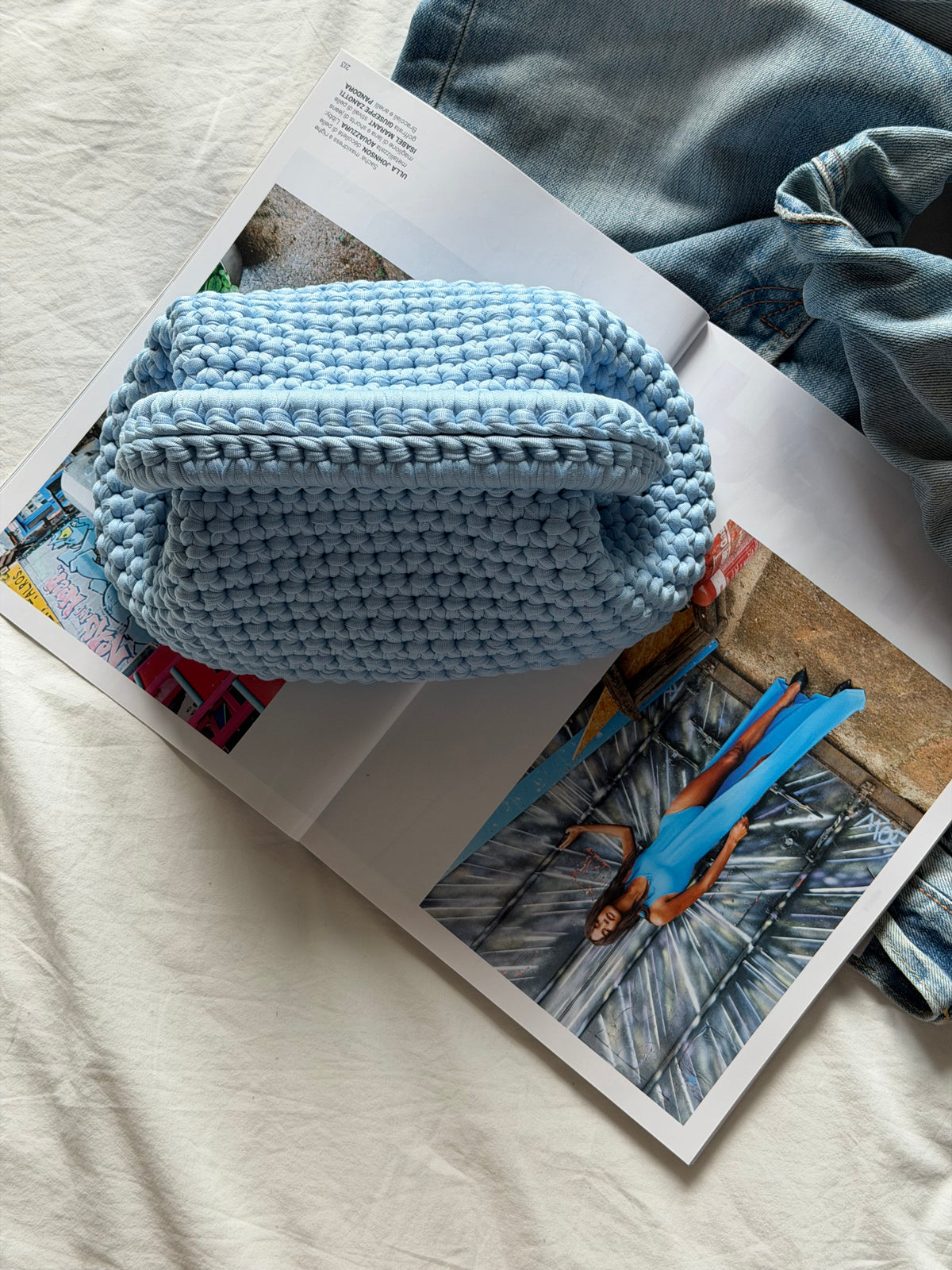 CLOUD bag maxi// celeste baby