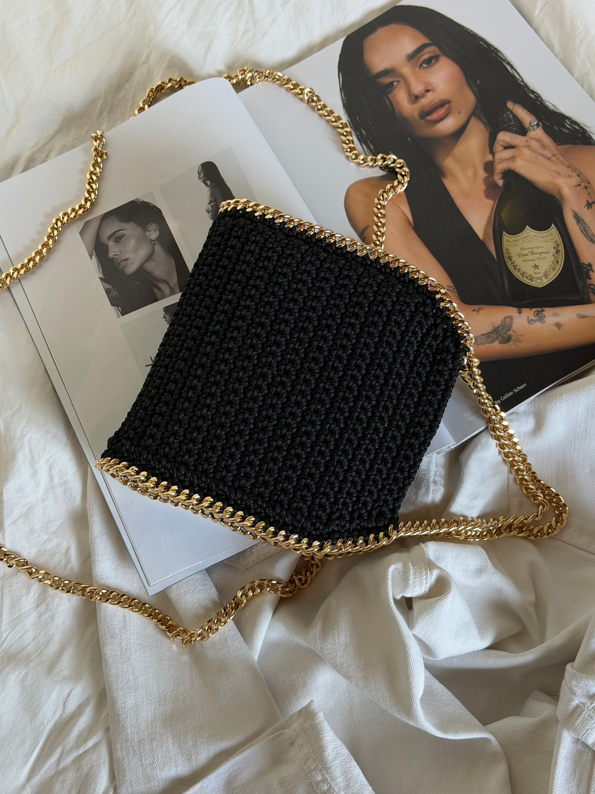 STAR bag mini// nera