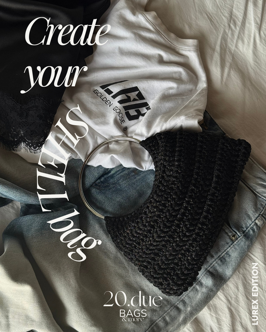 PERSONALIZZAZIONE SHELL bag //LUREX