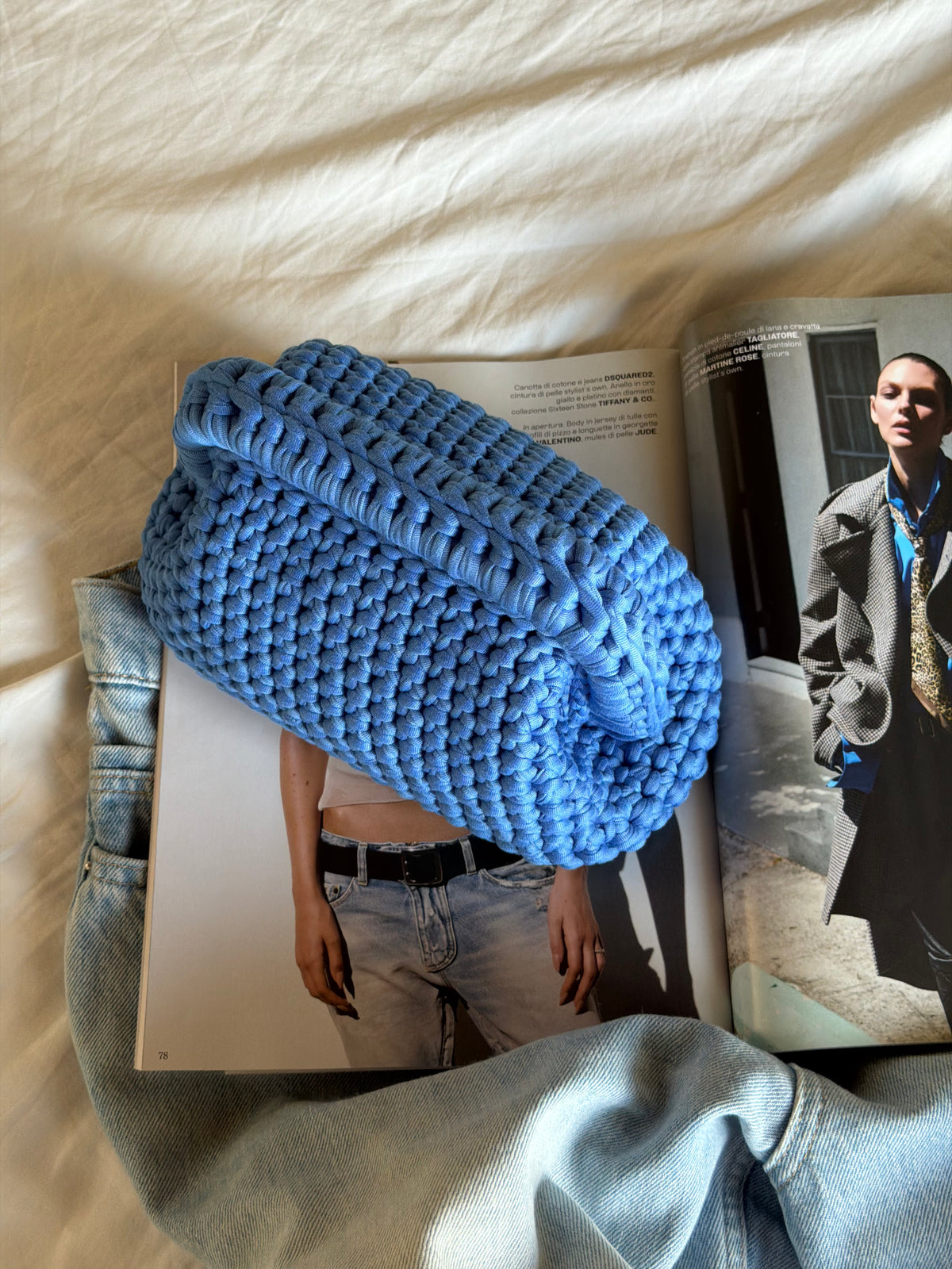 CLOUD bag standard// denim