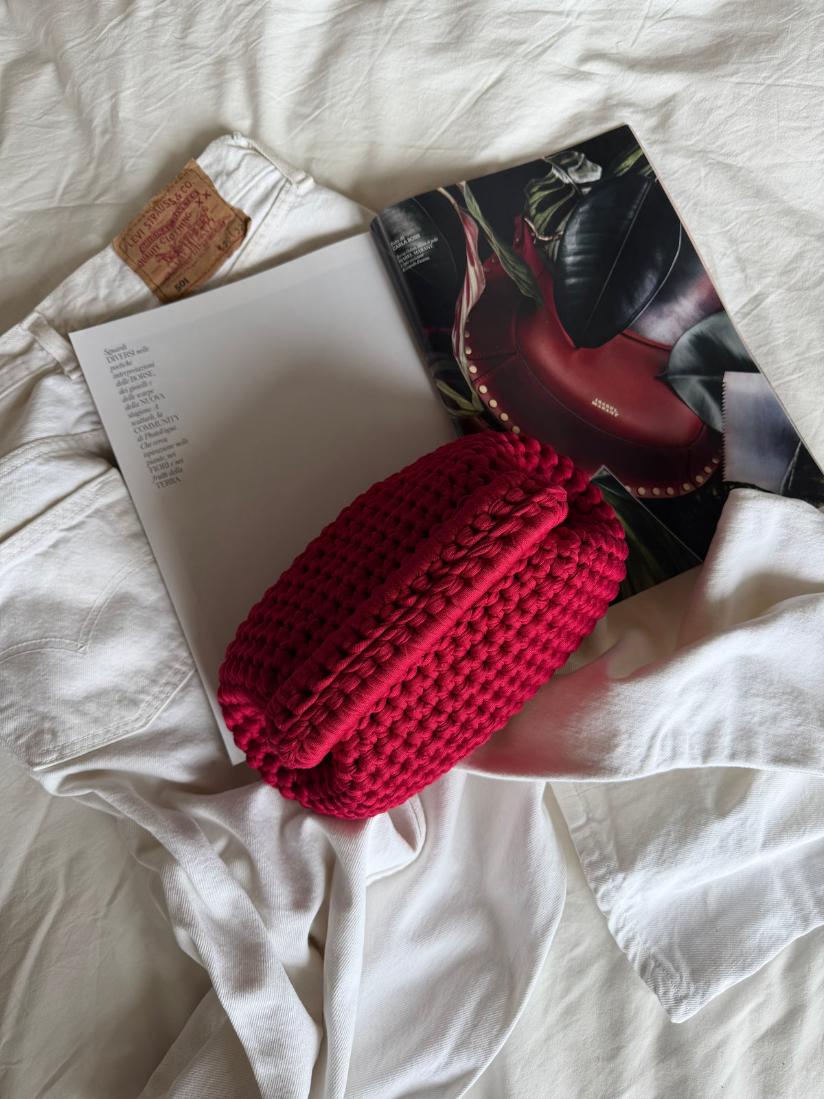 CLOUD bag standard// vinaccia con manico