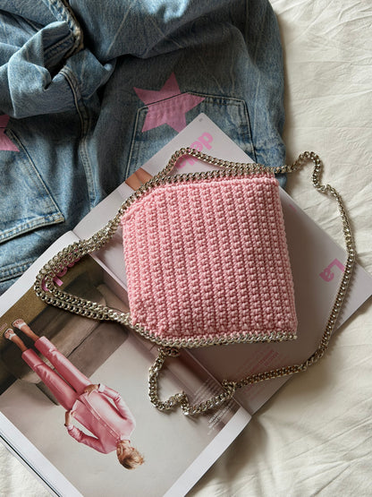 STAR bag mini// rosa