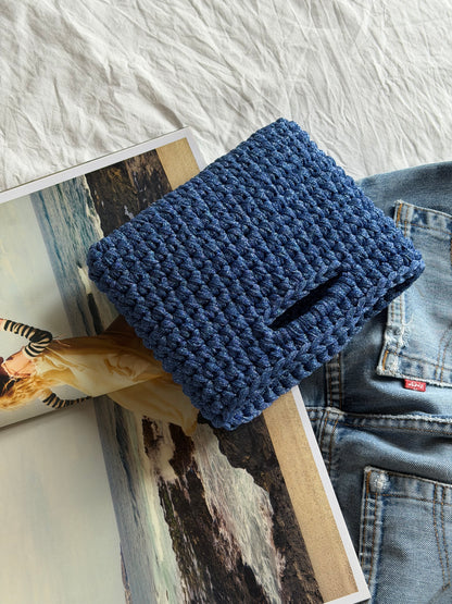 MINOU bag standard// cobalto lurex