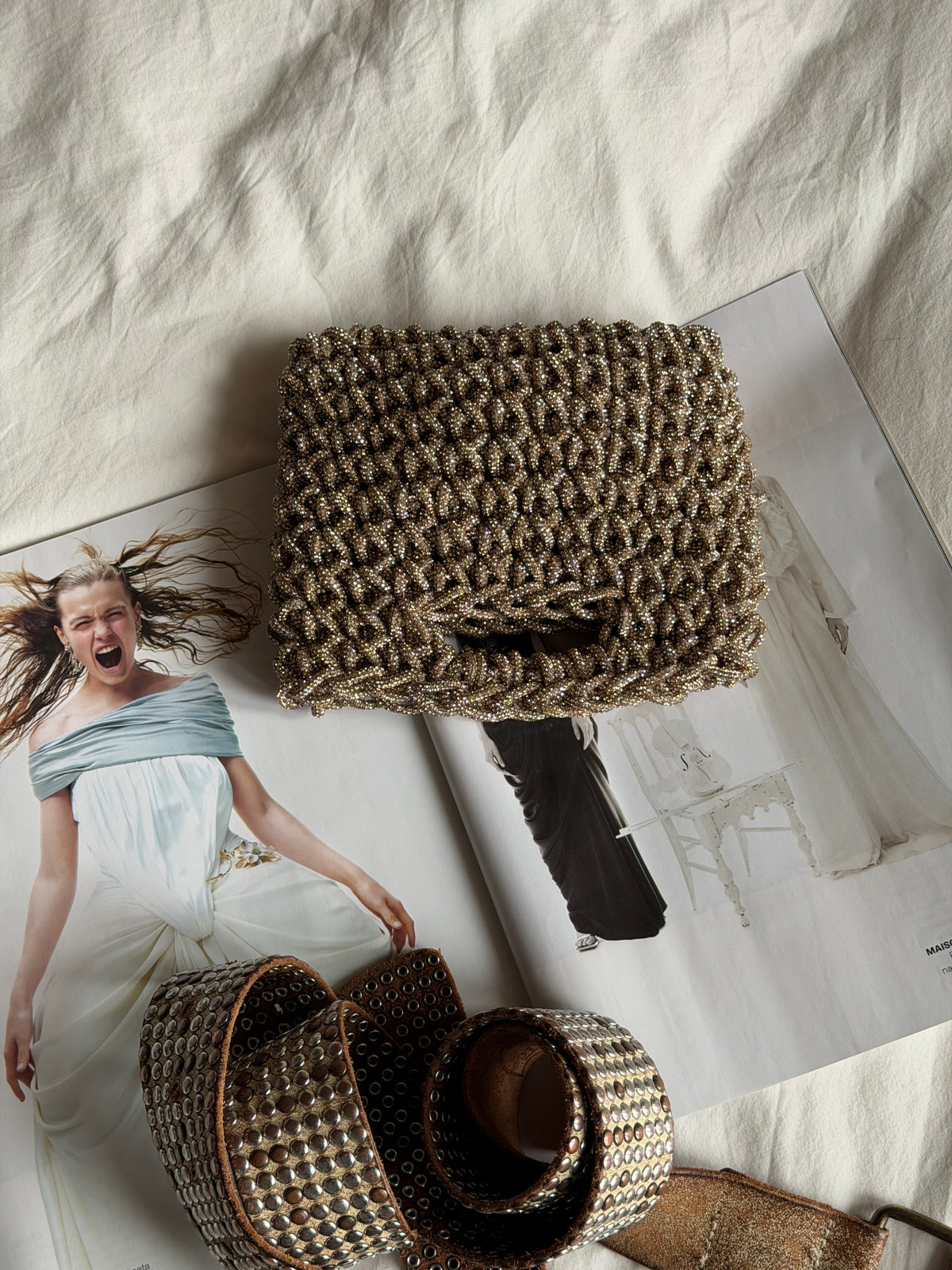 KRISTAL bag standard// sabbia