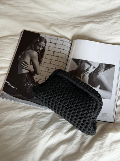 CLOUD bag standard// nera con manico
