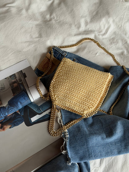 STAR bag mini// vaniglia