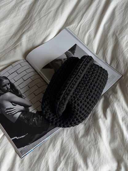 CLOUD bag standard// nera con manico
