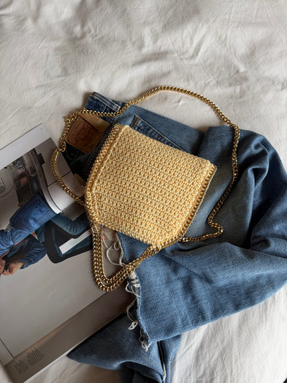 STAR bag mini// vaniglia