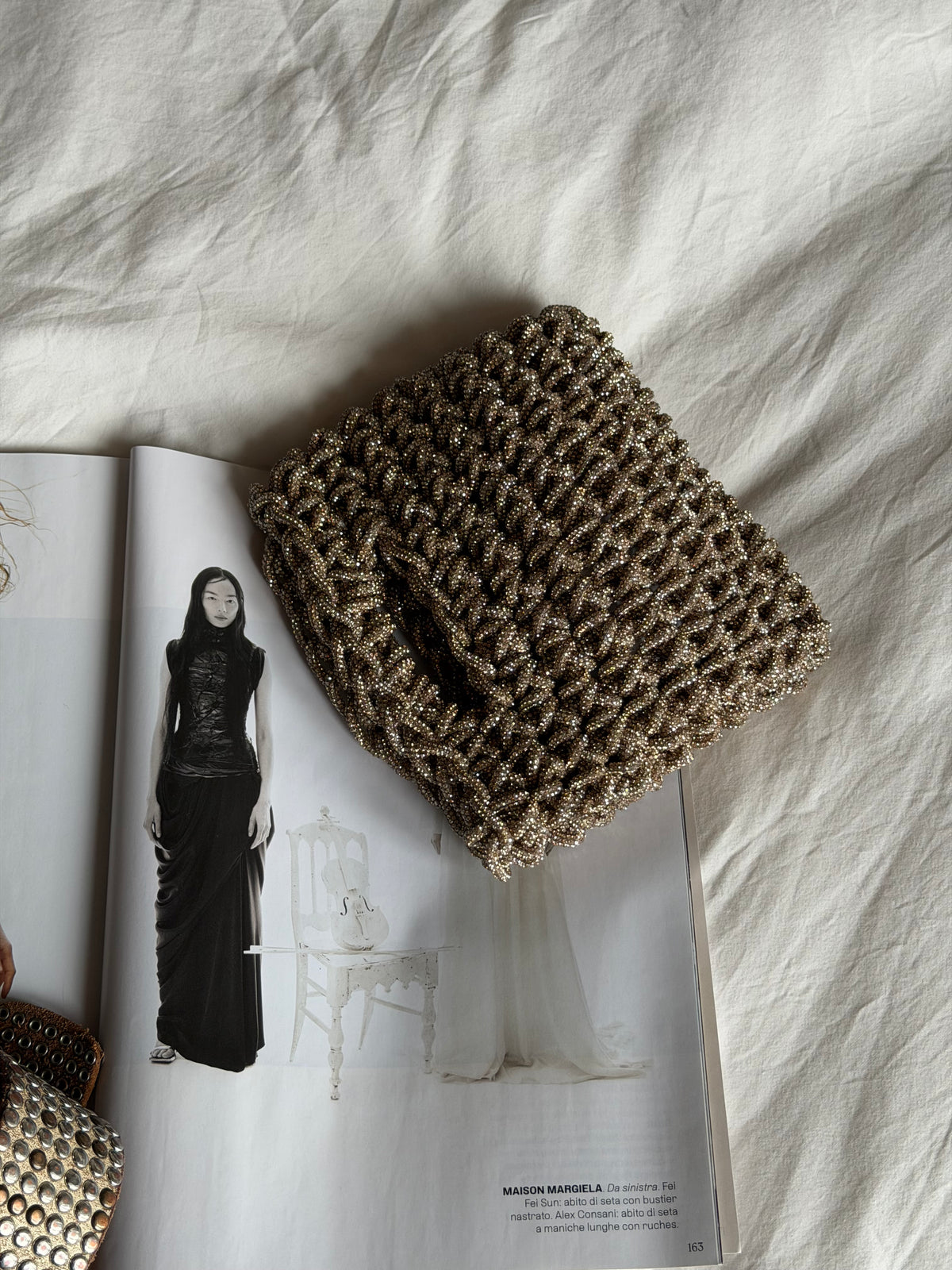 KRISTAL bag standard// sabbia