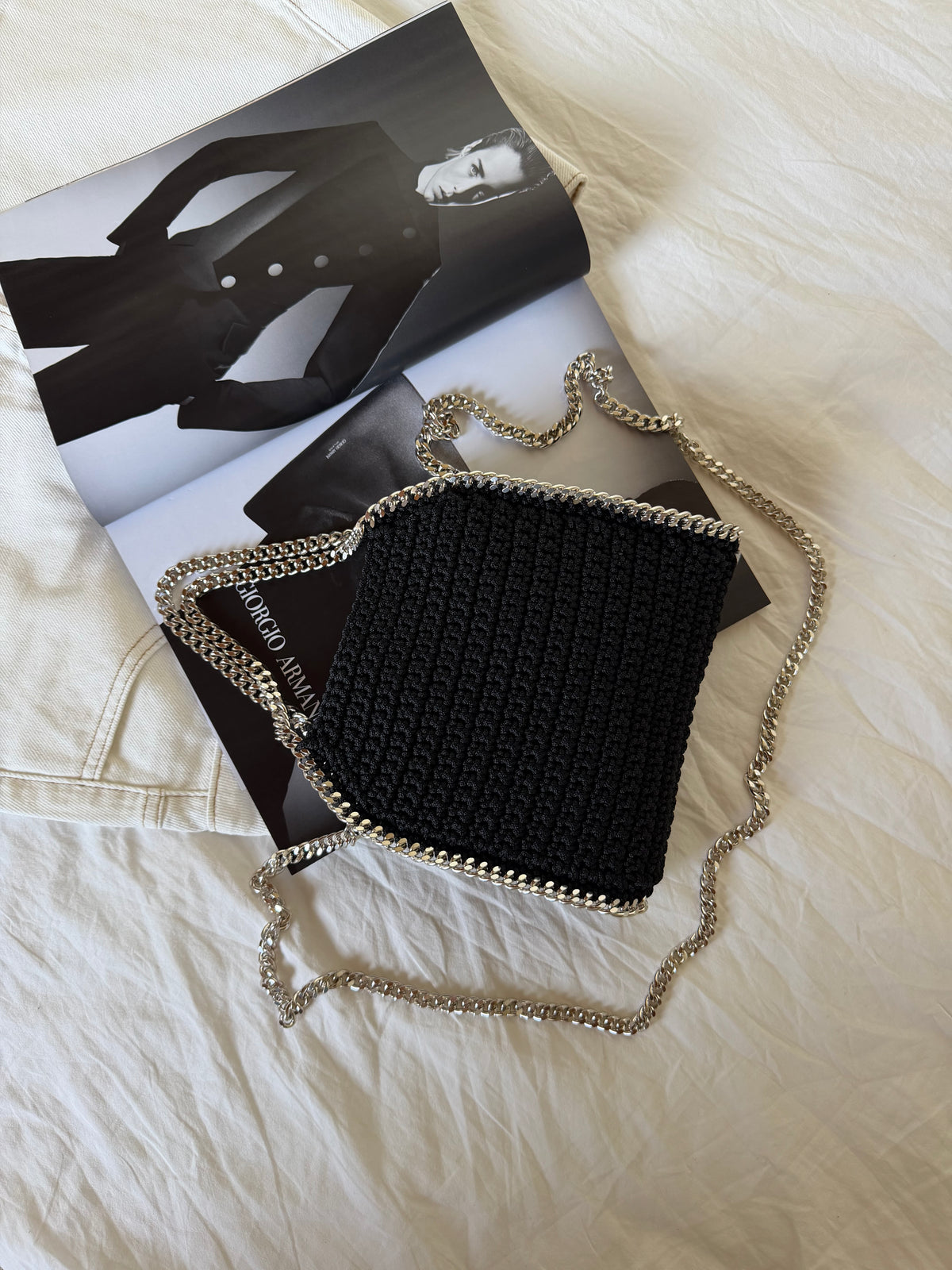 STAR bag mini// nera