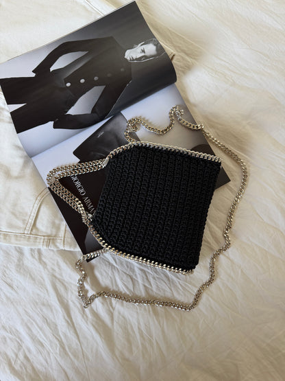 STAR bag mini// nera