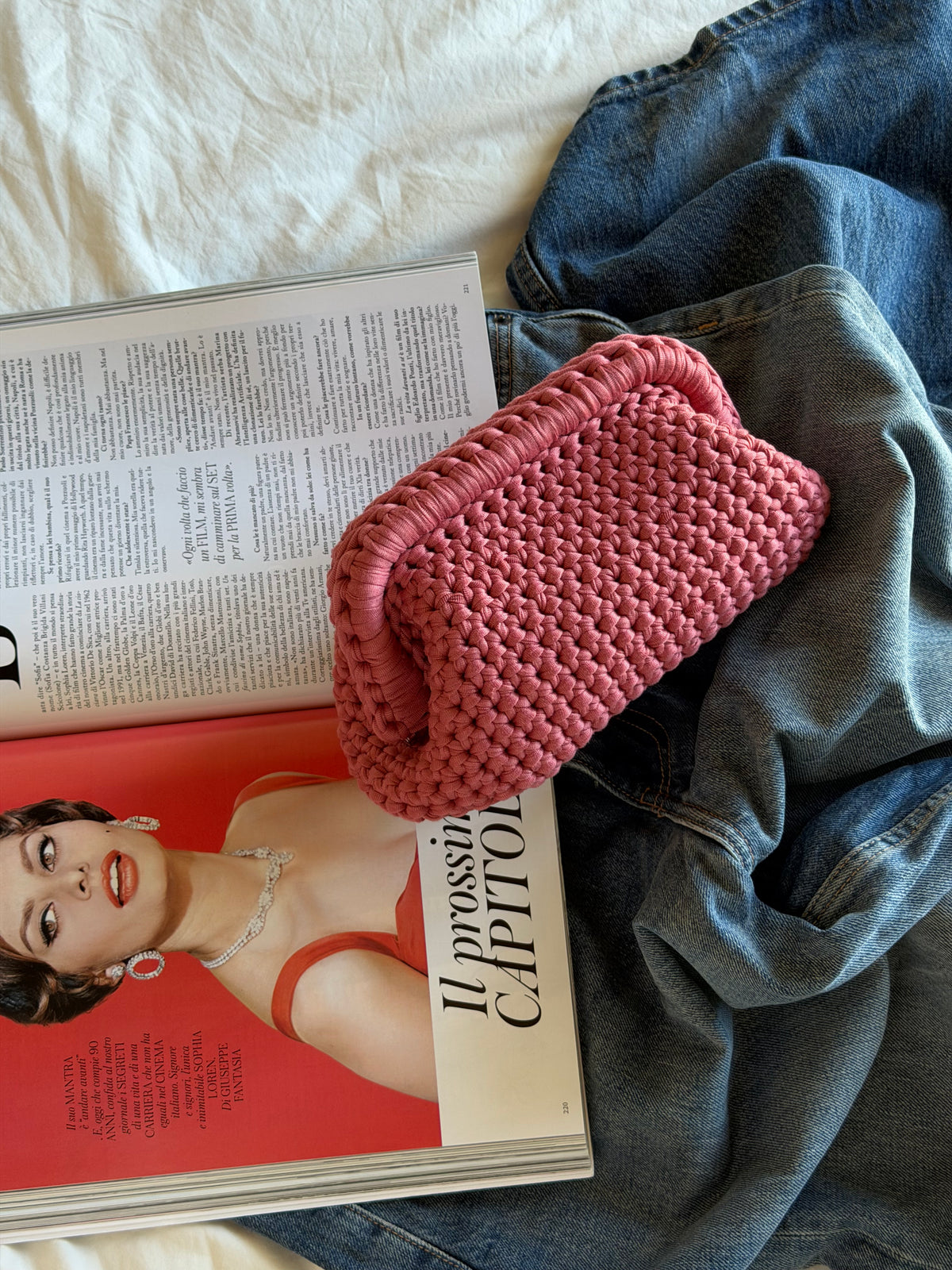 CLOUD bag standard// corallo