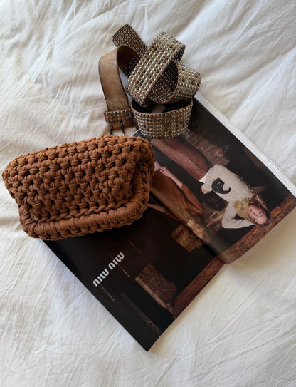 CLOUD bag standard// caramello