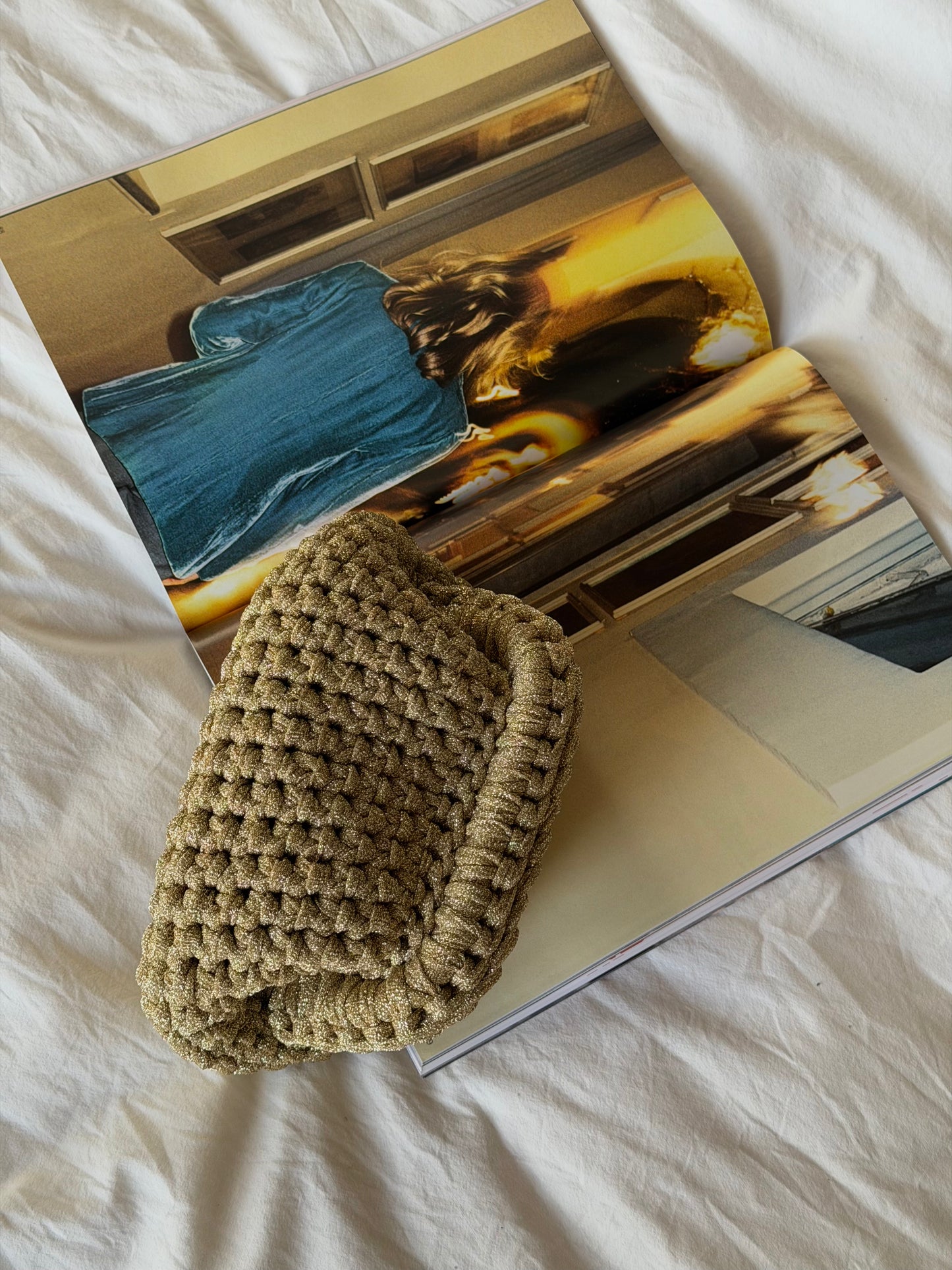 CLOUD bag mini// oro lurex