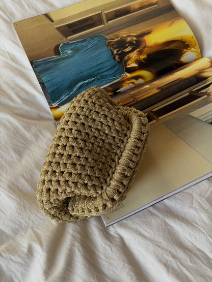 CLOUD bag mini// oro lurex