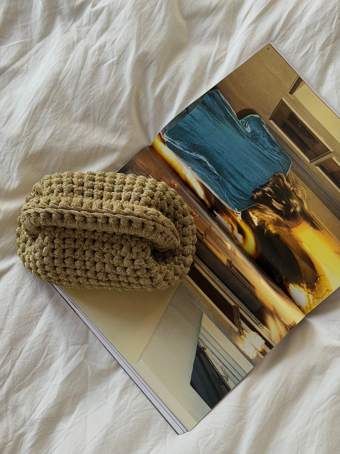 CLOUD bag mini// oro lurex